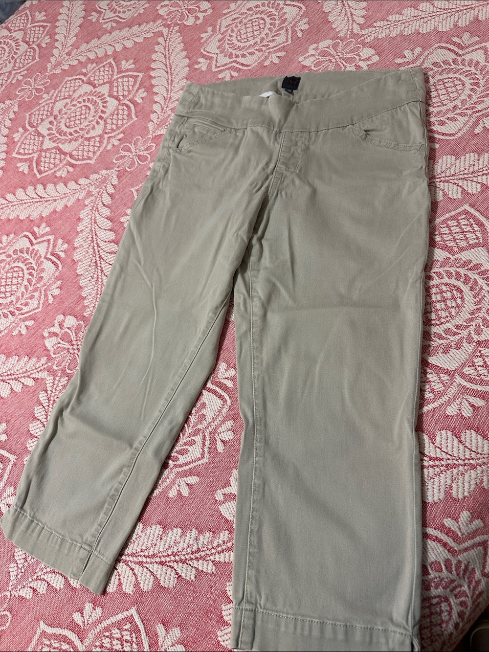 JAG Women's Khaki Pull-on Capri 10P